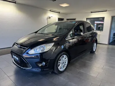 Gebraucht Ford C-MAX Titanium 125 PS (91 kW) 2014 Schwarz Van / Kleinbus