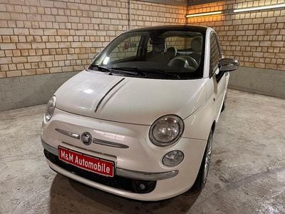 Gebraucht Fiat 500 Lounge 69 PS (50 kW) 2008 Weiß Kleinwagen
