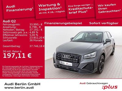 Gebraucht Audi Q2 S-Line 150 PS (110 kW) 2024 Navarrablau metallic SUV