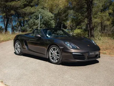 Gebraucht Porsche Boxster Basis 265 PS (194 kW) 2012 Braun Cabrio