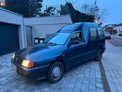 Gebraucht VW Caddy 75 PS (55 kW) 1999 Blau Van / Kleinbus