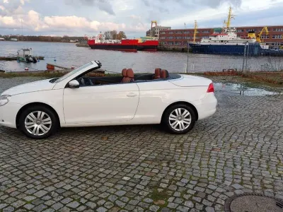 Brugt VW Eos 122 HK (89 kW) 2009 Hvid Cabriolet