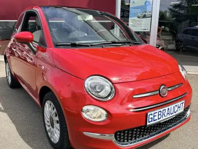 Gebraucht Fiat 500 Dolcevita 69 PS (50 kW) 2022 Passione rot Limousine