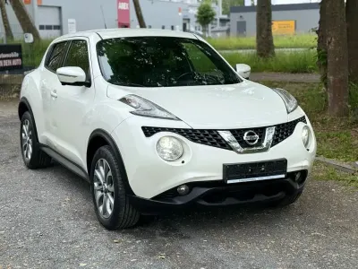 Używany Nissan Juke Tekna 117 KM (86 kW) 2014 Biały SUV