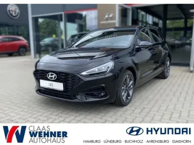 Neu Hyundai i30 Advantage 115 PS (84 kW) 2025 Abyss black / mic Limousine