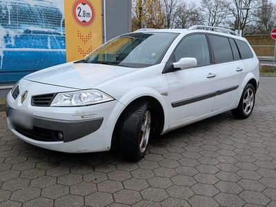 Gebraucht Renault Mégane II Authentique 103 PS (75 kW) 2007 Weiß Kombi