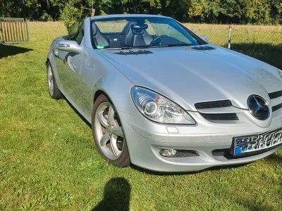 Brugt Mercedes SLK350 272 HK (200 kW) 2005 Sølv Cabriolet
