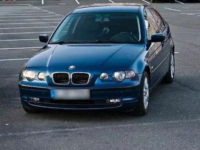Usata BMW 316 Compact 2002 Blu Utilitaria