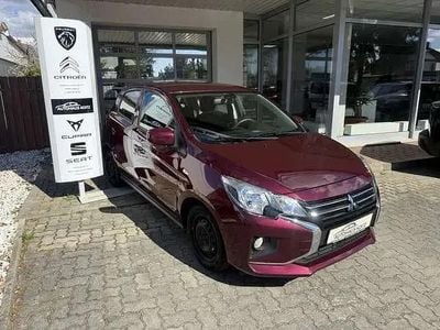 Usata Mitsubishi Space Star Spirit 71 CV (52 kW) 2021 Rosso Utilitaria