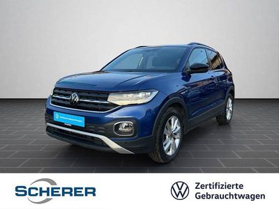 Reef blue metallic (metallic) Gebraucht 2023 VW T-Cross IQ Drive SUV | 22.900 € (Fairer Preis)