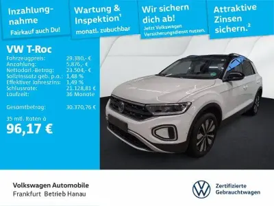 Używany VW T-Roc Goal 150 KM (110 kW) 2025 Biały SUV