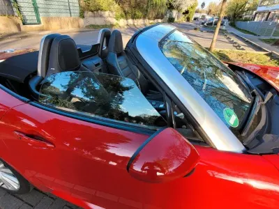 Usata Fiat 124 Spider Lusso 140 CV (102 kW) 2018 Rosso Cabrio