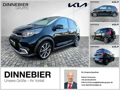 Brugt Kia Picanto X-Line 101 HK (74 kW) 2021 Sort Hatchback