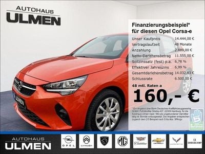 Orange Gebraucht 2022 Opel Corsa-e Edition Kleinwagen | 14.444 € (Guter Preis)