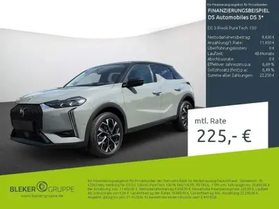 Gebraucht DS Automobiles DS3 Rivoli 131 PS (96 kW) 2023 Lacquered grey met. (metallic) Kleinwagen