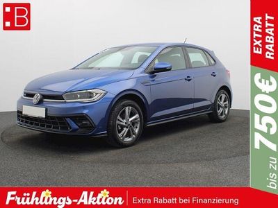 Usata VW Polo R-line 95 CV (69 kW) 2023 Blu Berlina
