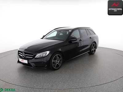 Schwarz Gebraucht 2017 Mercedes C250 AMG Kombi | 19.580 € (Fairer Preis)