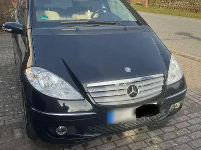 Brugt Mercedes A150 Elegance 95 HK (69 kW) 2005 Sort MPV