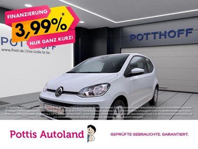 Weiß Gebraucht 2021 VW up! move up! Kleinwagen | 9.822 € (Guter Preis)