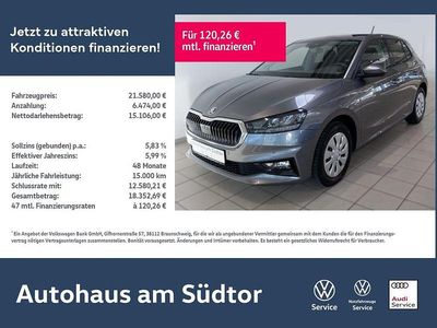 Gebraucht Skoda Fabia Selection 116 PS (85 kW) 2025 Graphite grey Kleinwagen