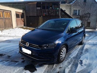 Gebraucht VW Golf Sportsvan IQ Drive 150 PS (110 kW) 2019 Blau Van / Kleinbus