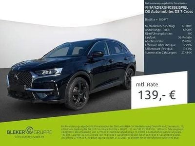 Brugt DS Automobiles DS7 Crossback Bastille Plus 181 HK (133 kW) 2022 Sort SUV