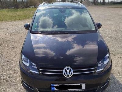 Gebraucht VW Sharan Match 140 PS (102 kW) 2012 Schwarz Van / Kleinbus