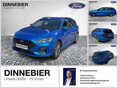 Blau Gebraucht 2024 Ford Focus ST-Line X Limousine | 22.735 € (Superpreis)