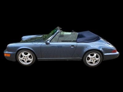 Gebraucht Porsche 911 Carrera Cabriolet 218 PS (160 kW) 1988 Blau Cabrio