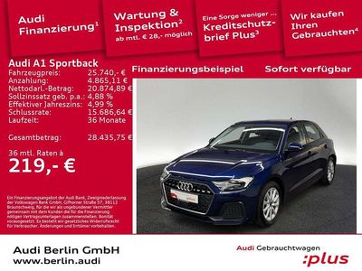 Gebraucht Audi A1 Advanced Plus 116 PS (85 kW) 2025 Navarrablau metallic SUV