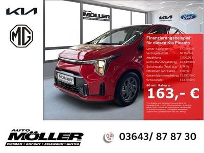 Neu Kia Picanto Vision 68 PS (50 kW) 2025 Rot Kleinwagen