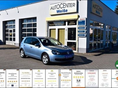 Gebraucht VW Golf VI Comfortline 80 PS (58 kW) 2009 Blau Kleinwagen