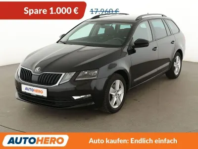 Używany Skoda Octavia Tour 150 KM (110 kW) 2020 Czarny Kombi
