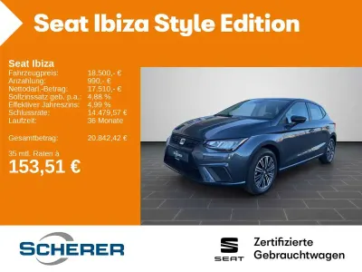 Usata Seat Ibiza Style 116 CV (85 kW) 2024 Grigio Utilitaria