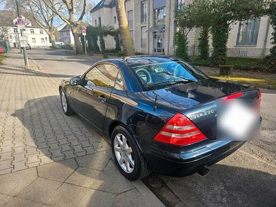 Usata Mercedes SLK230 190 CV (139 kW) 1997 Blu Cabrio