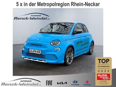 Neu Abarth 500e Turismo 114 kW (155 PS) 2025 Poison blue Kleinwagen