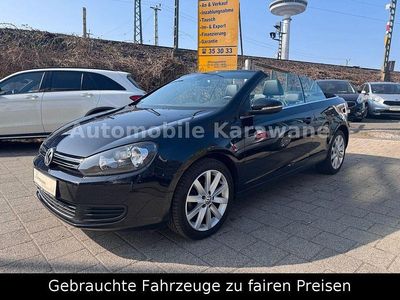 Gebraucht VW Golf 105 PS (77 kW) 2011 Schwarz Cabrio