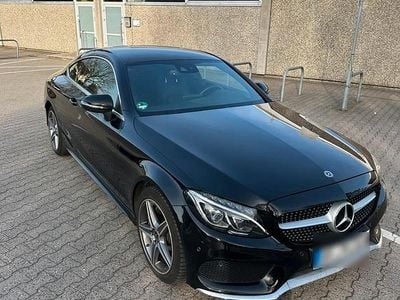 Gebraucht Mercedes C250 AMG line 211 PS (155 kW) 2018 Schwarz Coupé