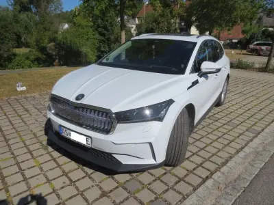 Gebraucht Skoda Enyaq iV 150 kW (204 PS) 2022 Weiß SUV