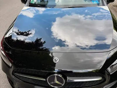 Gebraucht Mercedes A250 AMG line 160 PS (117 kW) 2021 Schwarz Limousine