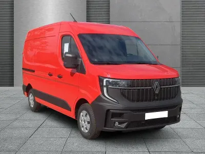 Neu Renault Master 170 PS (125 kW) 2026 Feuerwehrrot Van / Kleinbus