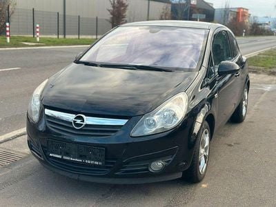 Gebraucht Opel Corsa Sport 90 PS (66 kW) 2008 Schwarz Kleinwagen