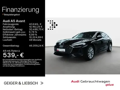 Gebraucht Audi A5 Sport 204 PS (150 kW) 2025 Mythosschwarz metallic Kombi