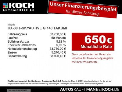 Nuova Mazda CX-30 Takumi-Line 140 CV (102 kW) 2025 SUV