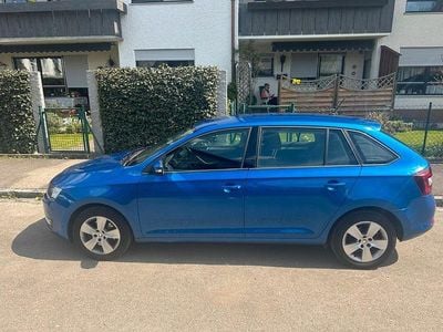 Gebraucht Skoda Rapid Active 110 PS (80 kW) 2018 Blau Kleinwagen