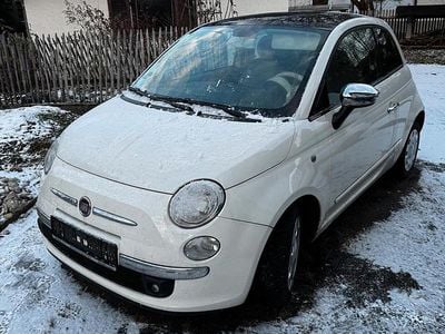 Gebraucht Fiat 500 75 PS (55 kW) 2009 Weiß Cabrio