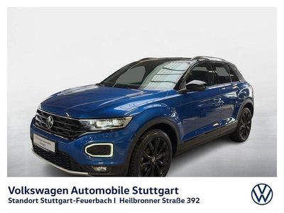 Gebraucht VW T-Roc Sport 150 PS (110 kW) 2022 Ravennablau metallic schwarz SUV