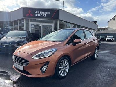 Gebraucht Ford Fiesta Titanium 101 PS (74 kW) 2018 Orange Kleinwagen