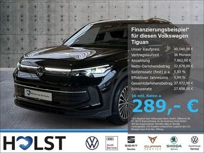 Usata VW Tiguan Goal 150 CV (110 kW) 2025 Nero SUV