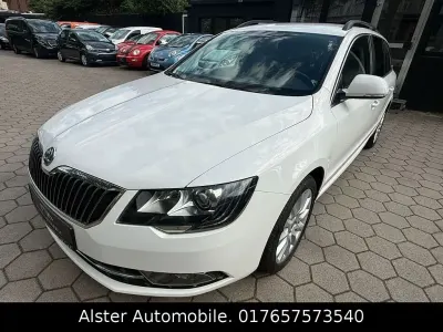 Gebraucht Skoda Superb Exclusive 160 PS (117 kW) 2014 Weiß Kombi